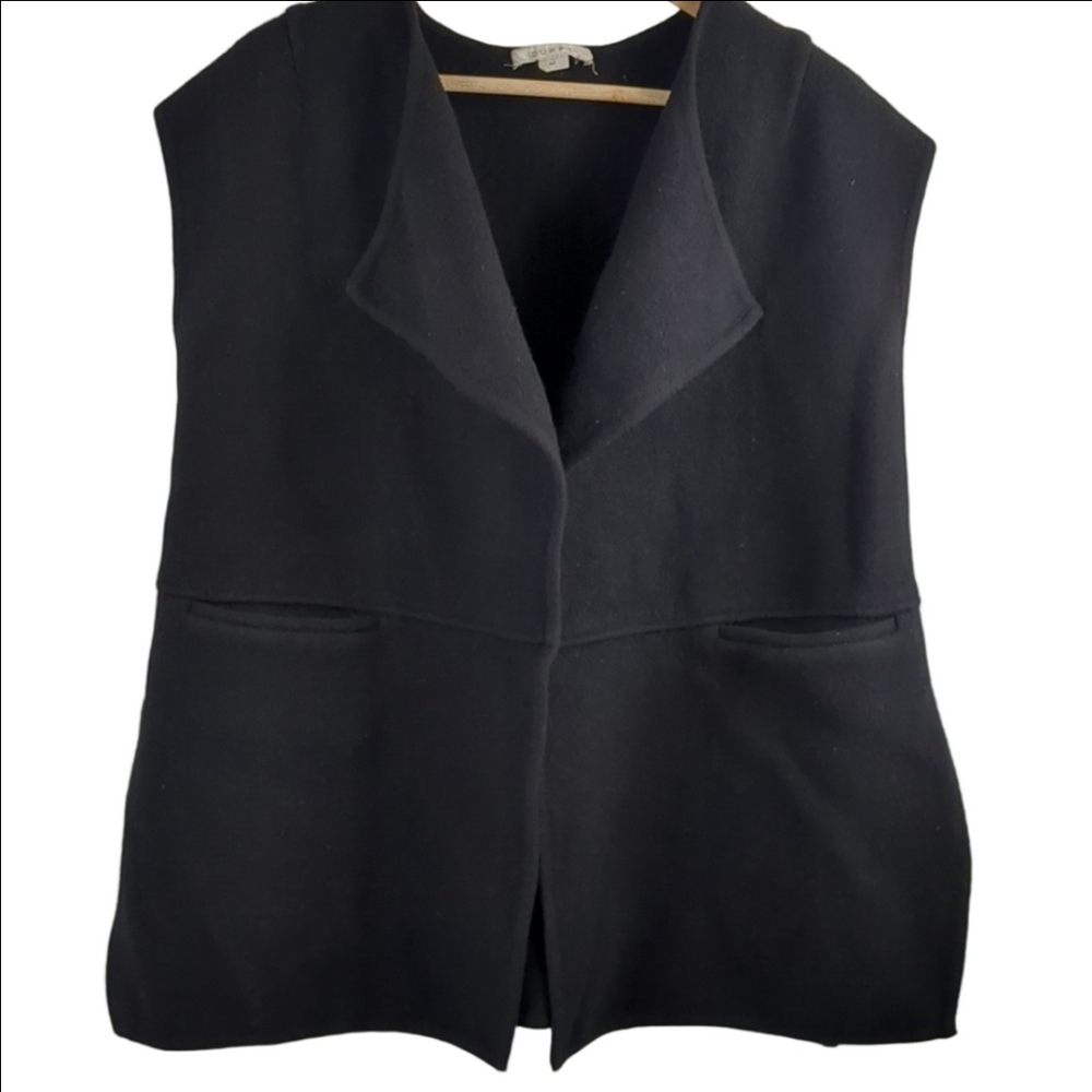 Duffy Anthropology Wool Angora Blend Cardigan Vest Size Medium